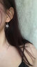 EothPT950鉑金心中有你莫桑石鉆耳環(huán)女七夕情人節禮物送女友老婆生日 曬單實(shí)拍圖
