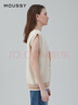 moussy 秋季新品迪士尼合作款立體繡針織背心女010GSY70-0000 013象牙色 均碼 曬單實(shí)拍圖