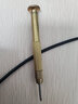 鈺沛（YUPEI）高端進(jìn)口S2鋼Y0.6T1T2螺絲刀蘋(píng)果OPPO華為vivo手機維修拆機工具 十字2.0(純銅手柄) 曬單實(shí)拍圖