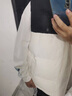 NASALIKE潮牌大碼立領(lǐng)棉馬甲男秋冬季保暖棉衣外套男寬松學(xué)生坎肩棉服背心 黑拼白 XL (172-180cm 150-170斤) 曬單實(shí)拍圖