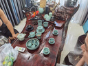 艾瑩嘉 王武青瓷功夫茶具套裝整套家用高檔龍泉青瓷哥窯開(kāi)片辦公室會(huì )客泡茶具開(kāi)業(yè)送禮 25件套-哥窯梅子青開(kāi)片 曬單實(shí)拍圖