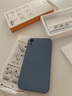 KEKLLE 適用蘋果xr手機(jī)殼 iphone xr手機(jī)殼 魔方直邊液態(tài)硅膠保護(hù)套防摔全包鏡頭超薄軟殼 薰衣草灰 曬單實(shí)拍圖