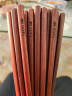 双枪抗菌红檀木许愿筷 家用高档礼盒木筷 家庭筷防滑不易发霉12双装 实拍图