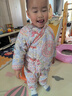 Shining Moment丨敦煌娃娃 嬰兒衣服冬季女寶寶加厚套裝純棉國風(fēng)保暖外出服拜年 敦煌娃娃-夾棉漢服套裝 110 曬單實(shí)拍圖