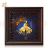 永隆金號 松齡鶴壽立體金箔畫(huà)擺件送老人生日禮物創(chuàng  )意長(cháng)輩祝壽賀壽禮物 曬單實(shí)拍圖