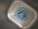沁柚创意水槽地漏过滤网厨房洗菜盆水槽地漏盖卫生间水槽防堵塞过滤器 2个装（颜色随机） 实拍图