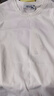 nautica white sail 白帆×Cityboy日系男女同款寬松純棉基礎(chǔ)百搭長袖圓領(lǐng)T恤TW3411 251白色1BW L 曬單實拍圖