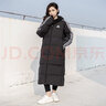 阿迪達斯（adidas）羽絨服男女裝2023冬季新款防風(fēng)保暖休閑運動(dòng)運動(dòng)服長(cháng)款羽絨外套 IT8714黑色 L 曬單實(shí)拍圖