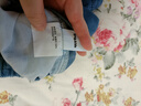 gxg.kids[天絲牛仔]GXG童裝兒童短褲夏新品新中式?jīng)龈心型宸盅澴?牛仔藍 120cm 曬單實拍圖