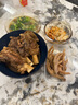 洋琪 麻辣鮮蛤芥末章魚麻辣花甲海鮮 即食下飯菜 燒烤出游踏青 蒜香白螺片500g 曬單實(shí)拍圖