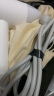 山泽（SAMZHE）电脑理线带 魔术贴扎带 猫眼线缆收纳固定整理绕线带理线器 电脑扎线带50条装 MST-17 实拍图