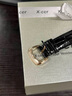 Melissa新款滿天星手表女奢華滿鉆高級感輕奢小眾防水女士手表送女友禮物 【SF速發(fā)】金殼黑帶 曬單實(shí)拍圖