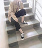 人本男鞋帆布鞋男2024秋季百搭學(xué)生黑色鞋子男透氣布鞋休閑運(yùn)動板鞋男 黑色 42 曬單實拍圖