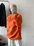 NEPA耐葩戶(hù)外男女Anorak連帽夾克換季外套7JC0661 橙色 160/84A 曬單實(shí)拍圖