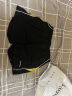 川崎（KAWASAKI）羽毛球服男女中性款休闲运动短裤子运动裤透气排汗黑色YMB-1812XL 实拍图