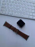 柯比特（kebitt）適用蘋果手表s10表帶真皮男士applewatch愛馬/仕女士表帶ultra2表帶iwatch9牛皮s8s7秋冬高級表帶 棕色-折疊扣款【手工高定款】 42/44/45mm 【通 曬單實拍圖