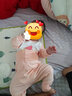 班杰威爾（Banjvall）嬰兒內(nèi)衣套裝秋冬季嬰兒秋衣秋褲高腰護肚男女童衣服純棉內(nèi)衣睡衣 高腰狗狗套裝粉色 73cm 曬單實拍圖