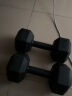 艾美仕（AiMeiShi）哑铃男士健身家用器材女练臂肌一对六角包胶亚玲环保套装组合学生 10KG 一副（左右手各5公斤） 实拍图