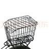 核領(lǐng)自行車(chē)籃子后車(chē)筐通用折疊車(chē)山地車(chē)框?qū)W生書(shū)包籃菜籃后貨架寵物籃 籃子【有蓋子】 曬單實(shí)拍圖