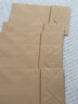 京東物流 收納袋牛皮紙袋雜物收納儲物袋禮物包裝袋防油防潮 牛皮紙袋（中號+大號）各10個裝 曬單實拍圖