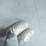 霍蜻板鞋女春季ins潮流涂鴉花朵小白鞋子女學(xué)生休閑百搭厚底運動(dòng)鞋 米白色 36 (230mm) 曬單實(shí)拍圖