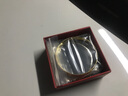 創(chuàng  )緣 鍍沙金手鐲女?huà)寢尶钅ド皩?shí)心滿(mǎn)天星首飾鍍金鐲子卡扣久不掉色 2號中號寬1cm 曬單實(shí)拍圖
