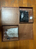 御圣 圍棋五子棋套裝木質(zhì)折疊圍棋棋盤(pán)配圍棋書(shū)兒童禮物益智游戲棋 托盤(pán)+折疊棋盤(pán)(黃)+雙面凸圍棋 曬單實(shí)拍圖
