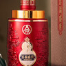 五糧液股份出品52度喜福盛世濃香型高度白酒 送禮婚宴喜酒 52度 500mL 1瓶 送2個小酒杯 曬單實拍圖