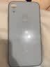新爵 蘋果x手機殼玻璃鏡面iphone xs max xr液態硅膠防摔潮牌個性軟全包超薄男女款 藍灰色【鋼化玻璃背板】 適用蘋果XR【6.1英寸】 曬單實拍圖