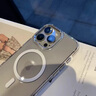 秒揚(yáng)【透明不發(fā)黃】加厚防摔硬殼iphone16pro手機(jī)殼蘋果16proMax新款15磁吸無(wú)線充電14高級(jí)感 磁吸透明 【晶瑩剔透，加厚保護(hù)】 iPhone 15promax 曬單實(shí)拍圖