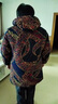 娜愛緣 中老年女裝奶奶裝冬裝棉服老人老太太服裝棉衣中長(zhǎng)款外套加絨加厚連帽70歲媽媽裝老年人衣服棉襖 紅色 2XL(建議105-115斤) 曬單實(shí)拍圖