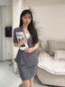 媛可職高端職業(yè)西服套裝女夏季短袖酒店經(jīng)理正裝禮儀接待工裝西裝工作服 黑色西裝+西褲 L 曬單實(shí)拍圖