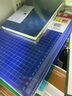 A4木板夾A5木夾板塑料32K創(chuàng  )易書(shū)寫(xiě)記事板夾 辦公用品點(diǎn)菜夾透明快遞夾寫(xiě)字板本夾倉庫 A4藍格夾--5個(gè)裝 曬單實(shí)拍圖