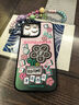 CASETIFY Rich Flower-有錢花系列 天天杠上花 適用于iPhone15/16 Plus/Pro/Max手機(jī)保護(hù)殼 鏡面黑框Magsafe iPhone 16 Pro Max 曬單實(shí)拍圖