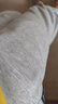 李寧運動褲男七分褲夏季新款棉質(zhì)男子透氣運動休閑褲 花灰硬幣灰 2XL 曬單實拍圖