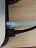 山泽（SAMZHE）六类网线 扁线 CAT6类千兆扁平家用电脑路由器非屏蔽网络连接线 成品跳线 蓝色3米 SZ-603BE 实拍图