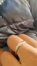 寶戀冰川S999足銀情侶款戒指女男一對(duì)高級(jí)小眾設(shè)計(jì)對(duì)戒生日禮物送女友 「冰川」S999對(duì)戒-品牌禮盒-證書 曬單實(shí)拍圖