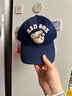 MLB官方 男女情侶棒球帽休閑皺眉熊運動(dòng)帽硬頂鴨舌帽情人生日禮物 波士頓隊/藏青色 均碼 F 曬單實(shí)拍圖