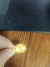 菜百首飾 黃金吊墜 足金時(shí)尚鏤空水滴形吊墜不含鏈 計(jì)價(jià) 約1.90克七夕禮物 曬單實(shí)拍圖
