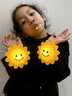 燈仙子幼兒表演舞臺手腕裝飾道具玩具燈向日葵手持燈發(fā)光手拿星星太陽(yáng)花 10cm黃殼黃光太陽(yáng)花燈加手腕帶 標準【量大聯(lián)系客服】 曬單實(shí)拍圖