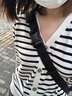 半繪春季溫柔風(fēng)黑白條紋針織衫女上衣女V領(lǐng)復(fù)古長(zhǎng)袖開衫毛衣外搭薄外 白色條紋偏白 S 【建議7590斤】 曬單實(shí)拍圖