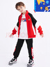 巴拉巴拉男女童長(cháng)袖套裝秋裝中大童童裝洋氣兒童運動(dòng)休閑兩件套潮 中國紅60611 175 cm 曬單實(shí)拍圖