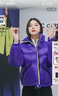 金羽杰90鴨絨冬季新款新年紅色面包羽絨服女短款寬松輕暖加厚Y23801296 新街頭酷紫 S 適合130斤以下 曬單實(shí)拍圖