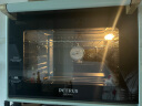 柏翠(petrus)电烤箱家用40L容量搪瓷内胆独立控温热风循环PE3040GLC  实拍图