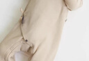 英氏（YEEHOO）嬰兒衣服秋冬雙面絨保暖男童女童連體衣爬服哈衣寶寶衣服 曬單實(shí)拍圖