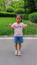 361°竹節(jié)跳繩兒童小學(xué)專(zhuān)用一年級(jí)幼兒園寶寶初學(xué)考試健身運(yùn)動(dòng)繩 棕綠色【棉繩Q彈竹節(jié) 甩到不疼】 * 曬單實(shí)拍圖