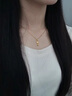 中國黃金（CHINA GOLD）錦鯉黃金項鏈女中高考加油勵志禮物逢考必過(guò)18成人禮物送女友老婆 足金錦鯉吊墜+贈S925鏈 曬單實(shí)拍圖