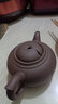 啟慧捷手工紫砂壺大茶壺大容量泡茶具紫泥清水泥禮品 清香壺韻450ml紫泥 （特價(jià)促銷） 曬單實(shí)拍圖