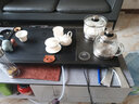 瀾翊 烏金石茶盤(pán)茶具套裝全自動(dòng)上水茶臺燒水壺一體帶電磁爐家用大號 靜心款三合一電器（80*40*3） 曬單實(shí)拍圖