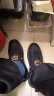 海澜之家HLA男鞋休闲皮鞋子男士板鞋运动鞋HAAXXM2AB70338 黑色45 实拍图